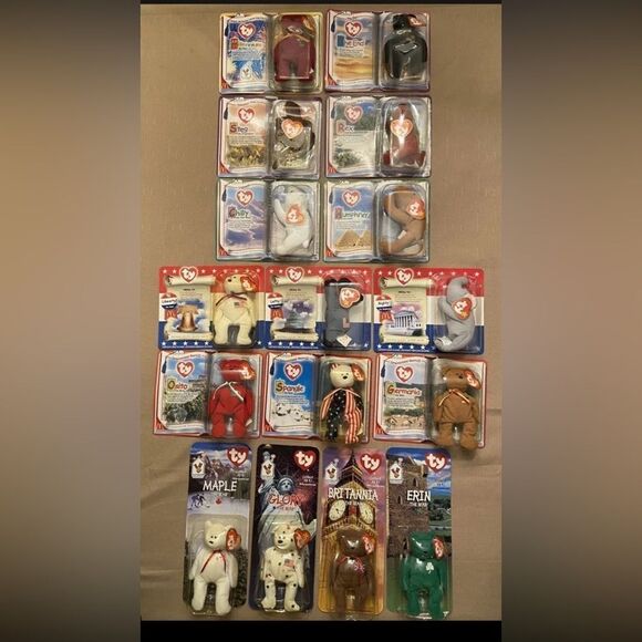 SUPER RARE COLLECTORS SET - TY RONALD MCDONALD HOUSE BEANIE BABIES SET W ERRORS - Picture 2 of 12